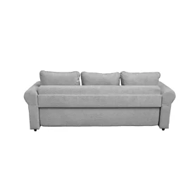 Canapea Extensibila Sara,235x90x75 h cm, Stofa Abriamo 07 Gri Deschis