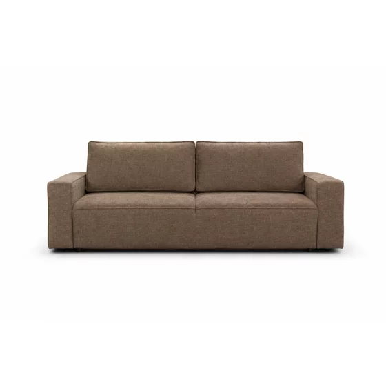 Canapea Extensibila Spike, 246x100x90 h cm, Stofa Vibe 19 Maro picture - 1