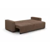 Canapea Extensibila Spike, 246x100x90 h cm, Stofa Vibe 19 Maro picture - 3