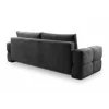 Canapea Extensibila Taremi, 248x104x90 h cm, Stofa, Antracit picture - 4