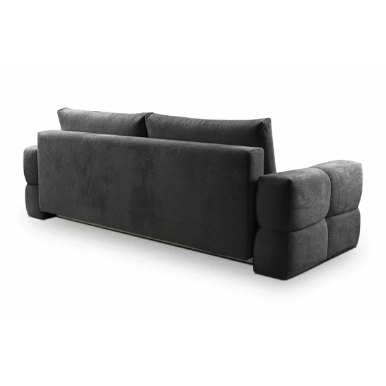 Canapea Extensibila Taremi, 248x104x90 h cm, Stofa, Antracit picture - 4