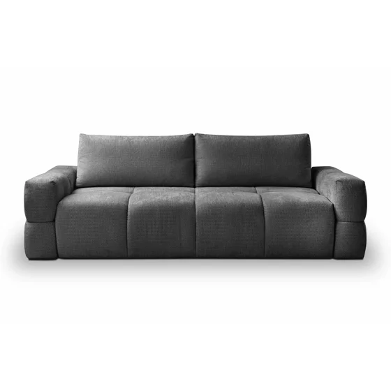 Canapea Extensibila Taremi, 248x104x90 h cm, Stofa, Antracit picture - 1