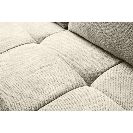 Canapea Extensibila Taremi, 248x104x90 h cm, Stofa, Beige Inchis picture - 5