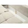 Canapea Extensibila Taremi, 248x104x90 h cm, Stofa, Beige Inchis picture - 6