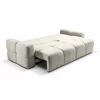 Canapea Extensibila Taremi, 248x104x90 h cm, Stofa, Beige Inchis picture - 2