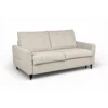 Canapea Extensibila Ultimo cu Sistem Ribalta, 196x102x98 h cm, Stofa Cremona, Gri Deschis picture - 1