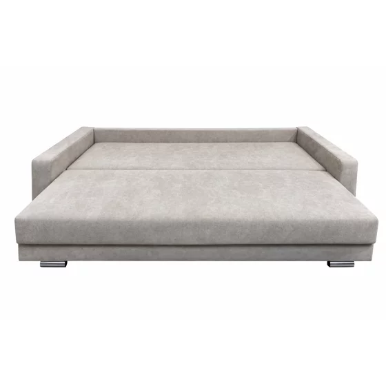 Canapea Extensibila Viena, 225x110x78 h cm, Stofa Gri picture - 2