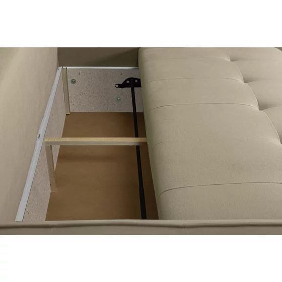 Canapea Extensibila York, 222x110x78 h cm, Stofa Beige picture - 4
