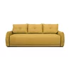 Canapea Extensibila York, 222x110x78 h cm, Stofa Galben Mustar picture - 1