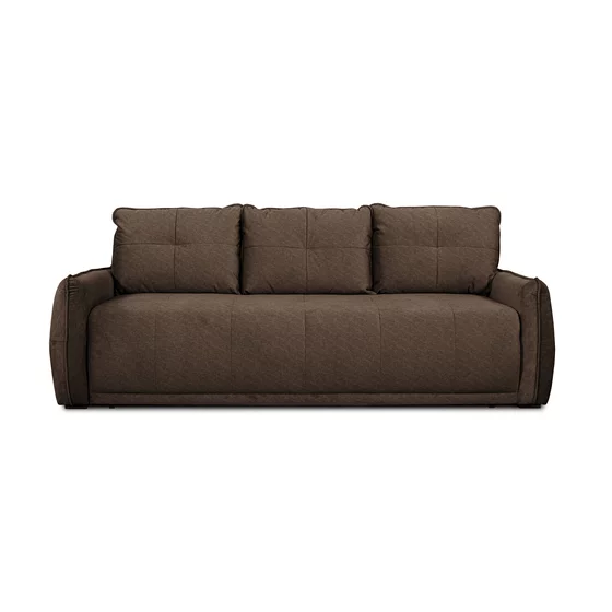 Canapea Extensibila York, 222x110x78 h cm, Stofa Maro picture - 5