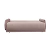 Canapea Extensibila York, 222x110x78 h cm, Stofa Roz picture - 2