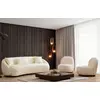 Canapea Fixa Napoli, 230x94x75 cm Cream Bouclette picture - 2