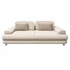 Canapea Nita cu Spatiu de Depozitare, 245x102x86 h cm, Stofa Beige Deschis picture - 1