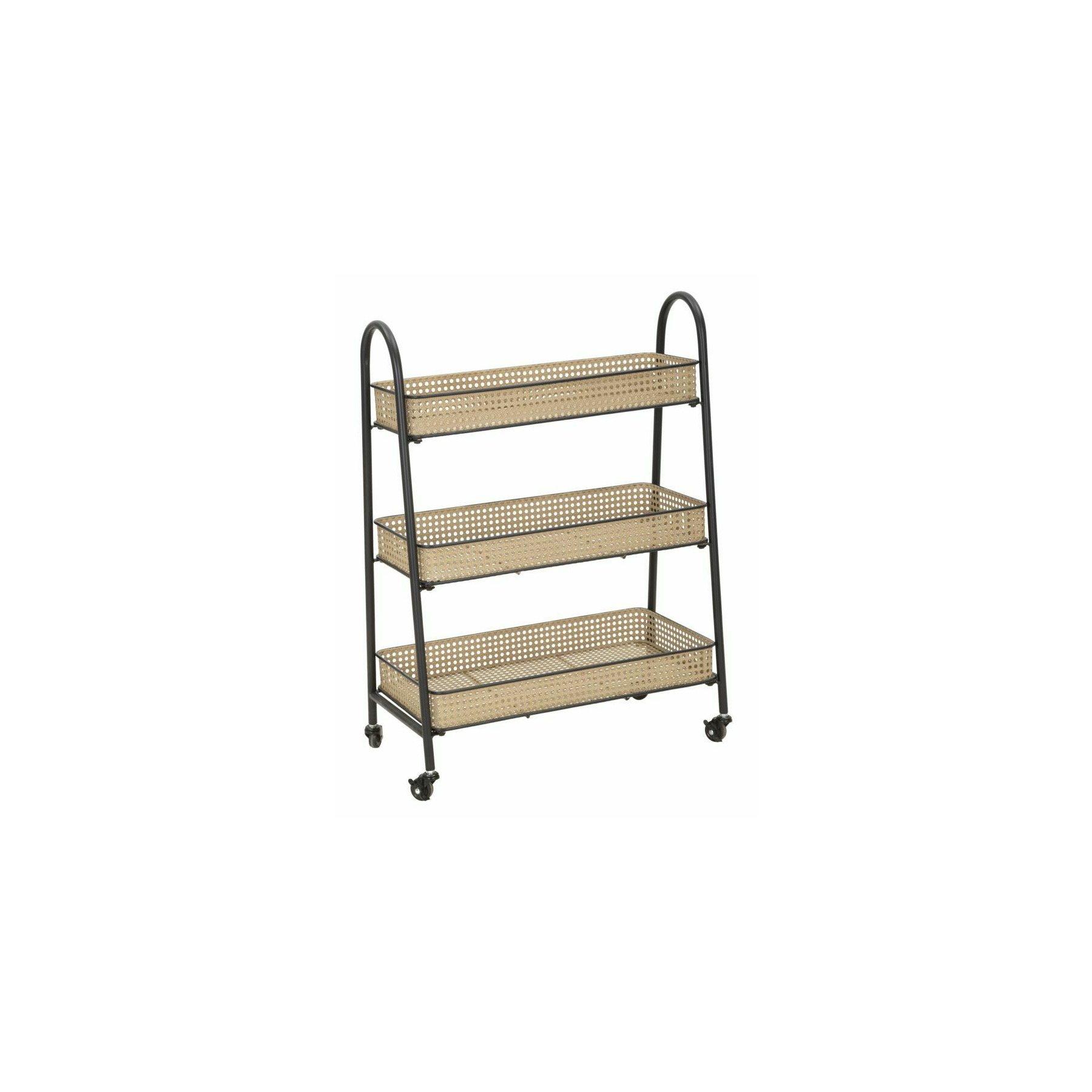 Carucior cu suport, roma2267, multicolor, metal, 80x60x30 cm