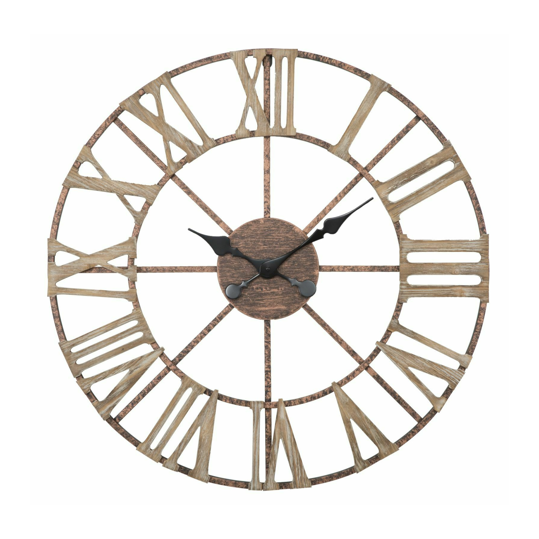 Ceas de perete, roma1585, maro, metal, mdf, 71.5x71.5x4 cm