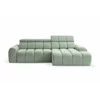 Coltar Corfu Cu Sezut Glisant Actionare Electrica, 290x152x83 h cm, Stofa, Verde Salvie picture - 2