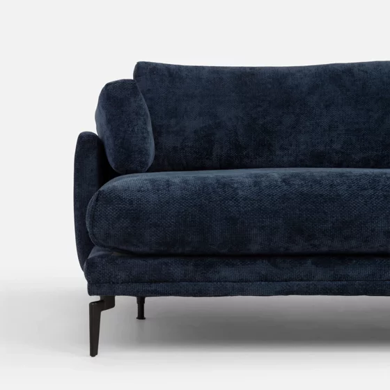 Coltar Edo, 272x161x88 h cm, Stofa Albastra picture - 4