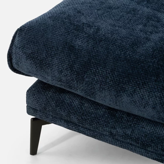 Coltar Edo, 272x161x88 h cm, Stofa Albastra picture - 7