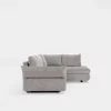 Coltar Extensibil Adria, 254x173x89 cm, Stofa, Gri-Beige picture - 5