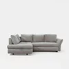 Coltar Extensibil Adria, 254x173x89 cm, Stofa, Gri-Beige picture - 1