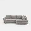 Coltar Extensibil Adria, 254x173x89 cm, Stofa, Gri-Beige picture - 2