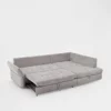 Coltar Extensibil Adria, 254x173x89 cm, Stofa, Gri-Beige picture - 7