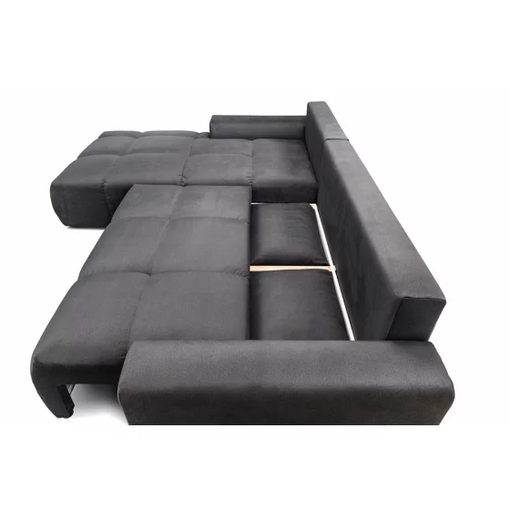 Coltar Extensibil Alicante, 305x214x94 cm, Stofa Grafit picture - 5