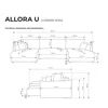 Coltar Extensibil Allora in Forma de 