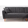Coltar Extensibil Aqua Kose, Dreapta, 225x145x85 cm - Gri Inchis picture - 3