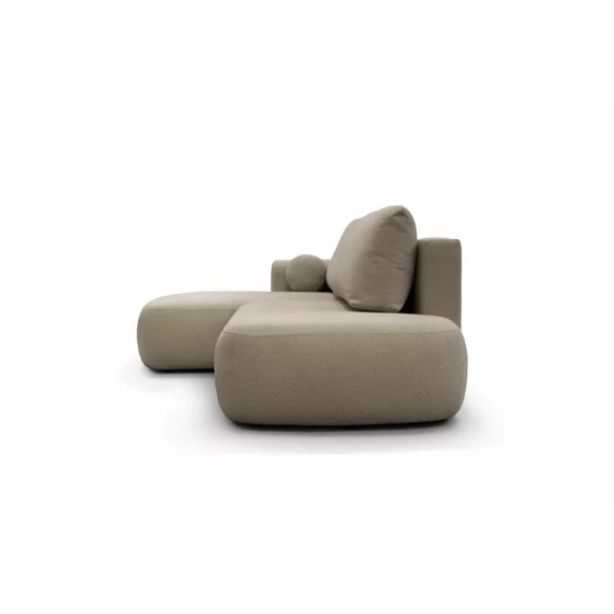 Coltar Extensibil Arona, 286x175x88 cm, Stofa, Caramel picture - 3