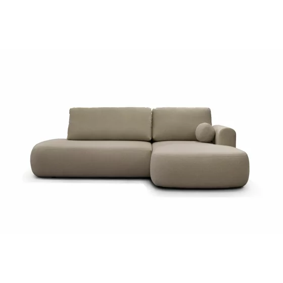 Coltar Extensibil Arona, 286x175x88 cm, Stofa, Caramel picture - 1