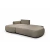 Coltar Extensibil Arona, 286x175x88 cm, Stofa, Caramel picture - 4