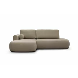 Coltar Extensibil Arona, 286x175x88 cm, Stofa, Caramel