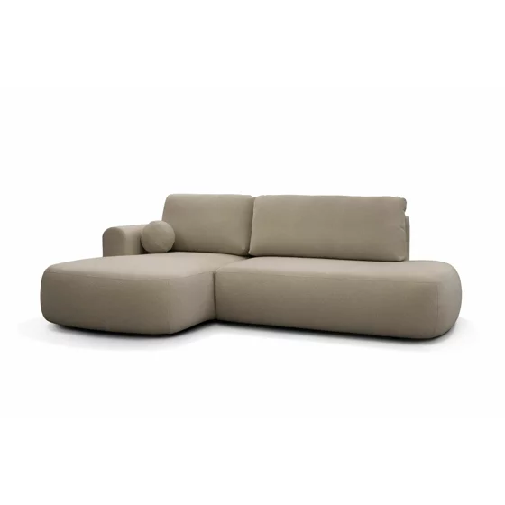 Coltar Extensibil Arona, 286x175x88 cm, Stofa, Caramel picture - 6