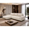 Coltar Extensibil Athena, 290x175x85 cm, Stofa Aragon 03 Beige picture - 1