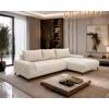 Coltar Extensibil Athena, 290x175x85 cm, Stofa Aragon 03 Beige picture - 2