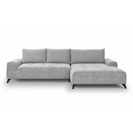 Coltar Extensibil Athena, 290x175x85 cm, Stofa Aragon 90, Gri