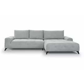 Coltar Extensibil Athena, 290x175x85 cm, Stofa Aragon 90, Gri