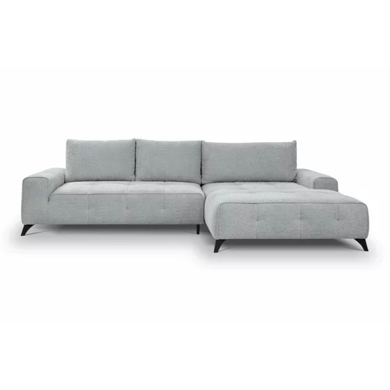 Coltar Extensibil Athena, 290x175x85 cm, Stofa Aragon 90, Gri picture - 2