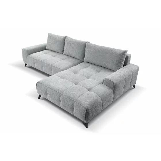 Coltar Extensibil Athena, 290x175x85 cm, Stofa Aragon 90, Gri picture - 3