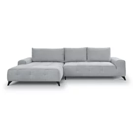 Coltar Extensibil Athena, 290x175x85 cm, Stofa Aragon 90, Gri