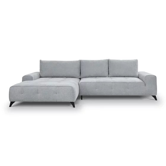 Coltar Extensibil Athena, 290x175x85 cm, Stofa Aragon 90, Gri picture - 1