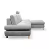 Coltar Extensibil Avesta, 284x166x85-103.5 cm, Gri Deschis Avra 16 picture - 3