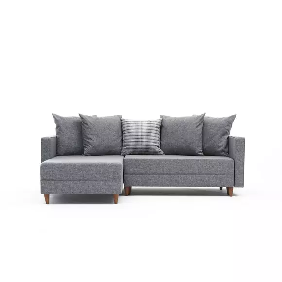 Coltar Extensibil Aydam Stanga, 215x150x80 cm - Gri picture - 5