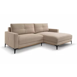 Coltar Extensibil Bergamo 238x162x92 h cm, Stofa Beige Inchis