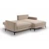 Coltar Extensibil Bergamo 238x162x92 h cm, Stofa Beige Inchis picture - 7