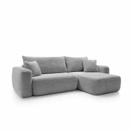 Coltar Extensibil Billy, Universal, 273x168x95 h cm, Stofa Raiata, Gri picture - 5