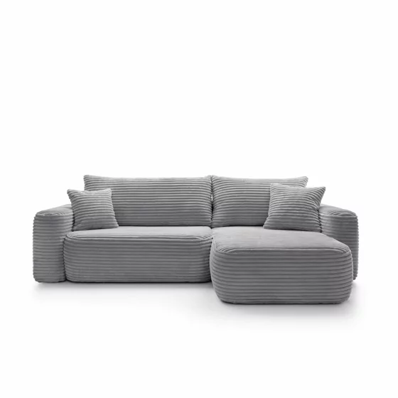 Coltar Extensibil Billy, Universal, 273x168x95 h cm, Stofa Raiata, Gri picture - 3