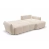 Coltar Extensibil Bloom, 289x168x102 h cm, Stofa Beige picture - 2