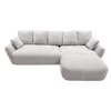 Coltar Extensibil Bloom, 289x168x102 h cm, Stofa Gri Deschis picture - 1
